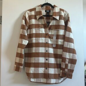 Duluth Trading Co. NWT Women's Plaid Top - Small